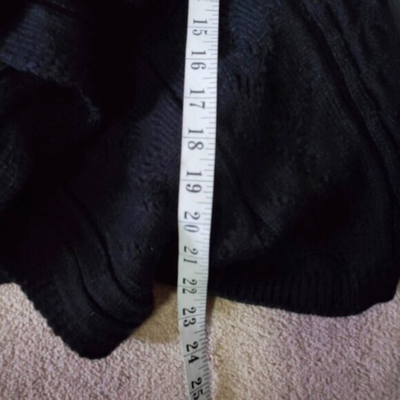 NWT Revolve Fate Vegan Leather Cable Knit Fishermen Belted Moto Jacket M - Picture 7 of 10